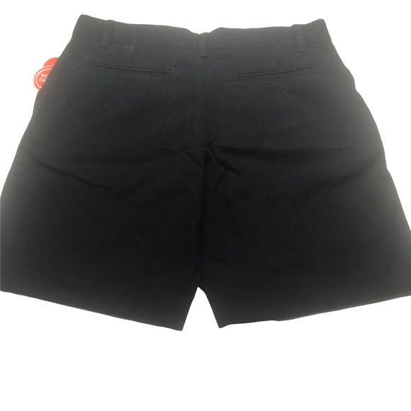 Wonder Nation Boy's Size 10 Husky Adjustable Waist Flat Front Short Black New - Picture 2 of 13